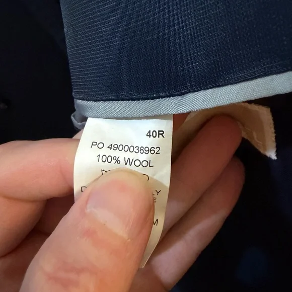 MICHAEL Michael Kors Navy Pinstripe Blazer
